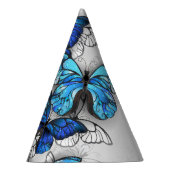 Chapeaux De Fètes Composition des White and Blue Butterflies (Droite)