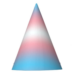 Chapeaux De Fètes Conception de motif de drapeau de fierté transgenr