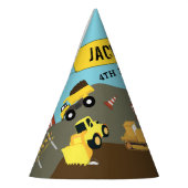 Chapeaux De Fètes Construction Camions Thème du site Anniversaire Fê (Gauche)