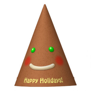 Chapeaux De Fètes Cookie de pain d'épice de Noël