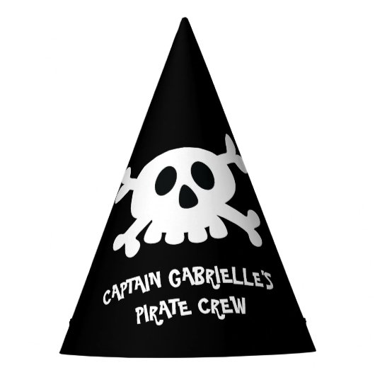 Chapeaux De Fètes Cool Crossbone Pirate Party Casquette (Devant)