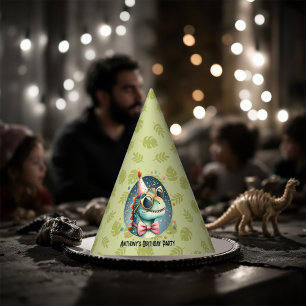 Chapeaux De Fètes Cool Dinosaur fête d'anniversaire