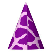 Chapeaux De Fètes Copie pourpre de girafe (Dos)