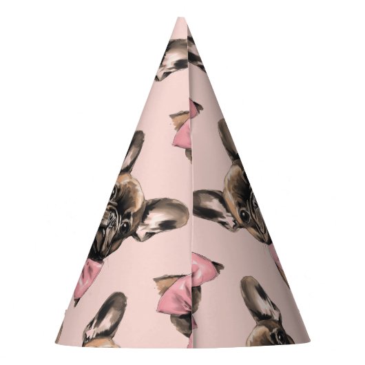 Chapeaux De Fètes Coquette Frenchie (Dos)