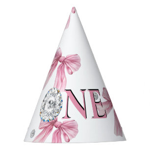 Chapeaux De Fètes Coquette rose étincelle 1ère
