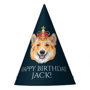 Chapeaux De Fètes Corgi Royal personnalisé