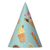 Chapeaux De Fètes Cornets de crème glacée (Gauche)