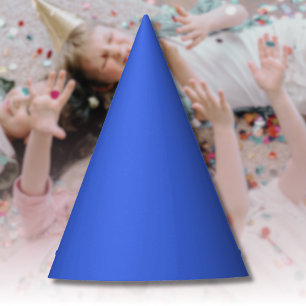 Chapeaux De Fètes Couleur solide bleue royale Classique Élégant