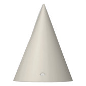 Chapeaux De Fètes Couleur solide de café blanc (Gauche)