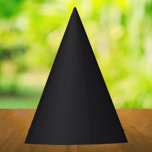 Chapeaux De Fètes Couleur solide noire