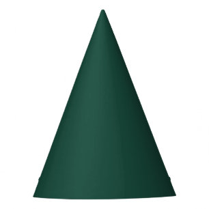 Chapeaux De Fètes Couleur solide verte Brunswick