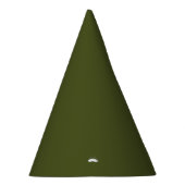 Chapeaux De Fètes Couleur solide verte de l'Armée (Droite)