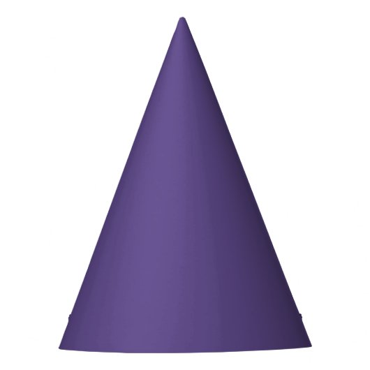 Chapeaux De Fètes Couleur uni violet ultra violet (Devant)