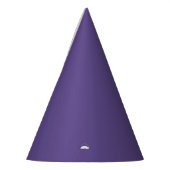 Chapeaux De Fètes Couleur uni violet ultra violet (Gauche)