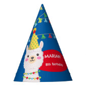 Chapeaux De Fètes Couleurs primaires llama (Devant)