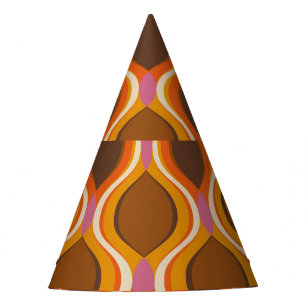 Chapeaux De Fètes Courbes rétro : 60s-les années 70 Wallpaper Textur