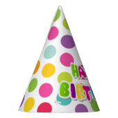 Chapeaux De Fètes Couronne du parti Polka Point (Gauche)