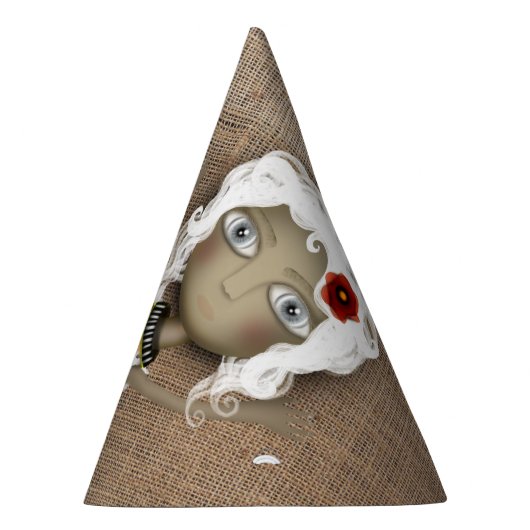 CHAPEAUX DE FÈTES COUVERTURE DE POUPÉE BLANCHE COMME NEIGE (Droite)
