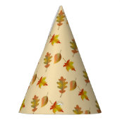 Chapeaux De Fètes Cozy autumn maple leaves oak leaves (Gauche)