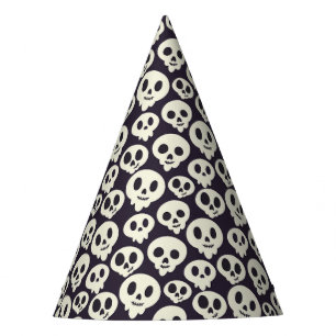 Chapeaux De Fètes Crânes éffrayants Casquette de la fête d'Halloween