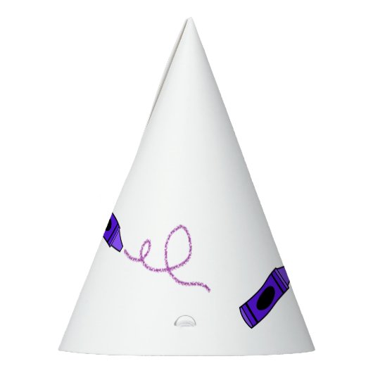 Chapeaux De Fètes Crayon pourpre (Gauche)