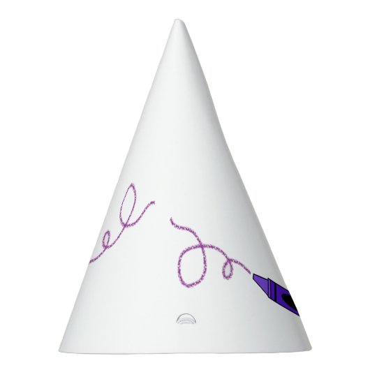 Chapeaux De Fètes Crayon pourpre (Droite)