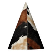 Chapeaux De Fètes Crème Brown Cowgirl Cowboy anniversaire (Dos)