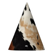 Chapeaux De Fètes Crème Brown Cowgirl Cowboy anniversaire (Gauche)