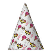 Chapeaux De Fètes Crème glacée Social Favoriser Banana Split Sundae  (Droite)
