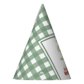 Chapeaux De Fètes Crocodile d'aquarelle 1er anniversaire (Gauche)