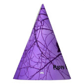 Chapeaux De Fètes Crow d'anniversaire Silhouette Arbre Branches Ciel (Gauche)