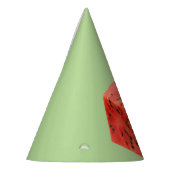 Chapeaux De Fètes Cube de nourriture de pastèque rouge sucrée fraîch (Gauche)