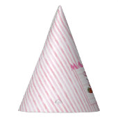 Chapeaux De Fètes Cupcake douce fête d'anniversaire fille Aquarelle  (Gauche)