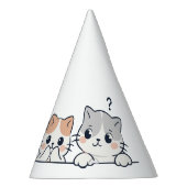 Chapeaux De Fètes Curious Paws - Cute Cats Friends Peeking (Droite)