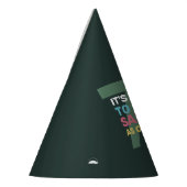 Chapeaux De Fètes Custom Age & Name Funny Senior Birthday (Gauche)