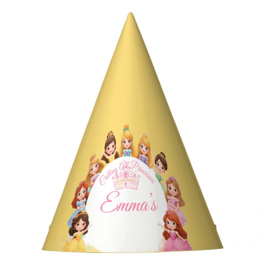 Chapeaux De Fètes Customizable Kids Birthday Party Hat (Devant)