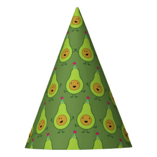 Chapeaux De Fètes Cute Avocado 1er anniversaire Casquettes