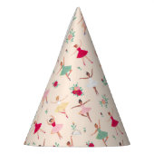 Chapeaux De Fètes Cute Ballerina Fille fête d'anniversaire (Gauche)