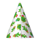 Chapeaux De Fètes Cute Cactus, Green Cactus, Motif Cactus (Dos)