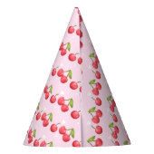 Chapeaux De Fètes Cute Cherry 1ère fête d'anniversaire (Dos)