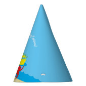 Chapeaux De Fètes Cute Crab Beach 1er anniversaire (Droite)