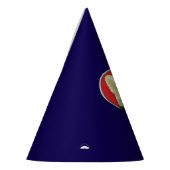 Chapeaux De Fètes Cute Fennec Fox Dans Un Coeur (Gauche)