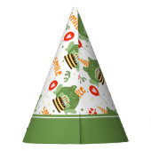 Chapeaux De Fètes Cute Frog Motif Smile Texte Joyeux Anniversaire w (Dos)