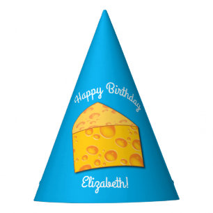 Chapeaux De Fètes Cute Fromage Wedge Enfants 1ère fête d'anniversa