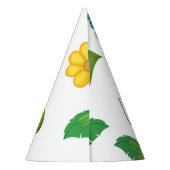 Chapeaux De Fètes Cute Hamster Botanical à thème fête d'anniversaire (Dos)