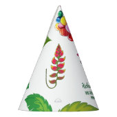 Chapeaux De Fètes Cute Hamster Botanical à thème fête d'anniversaire (Gauche)