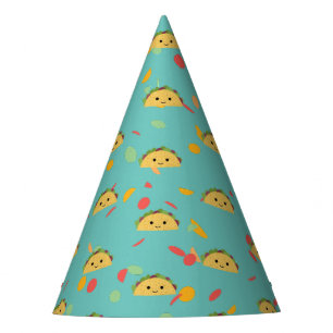 Chapeaux De Fètes Cute Kawaii Taco Motif