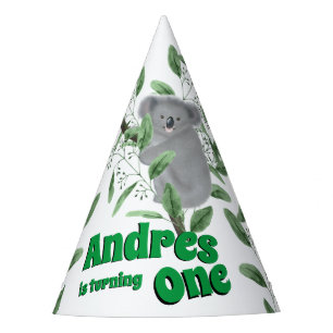 Chapeaux De Fètes Cute Koala Bear Escalade un Eucalyptus Tree