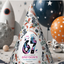 Cute Space 7e Anniversaire | Six et Sept Ans