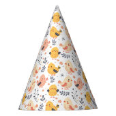 Chapeaux De Fètes Cute Spring Chicks et modèle floral (Devant)